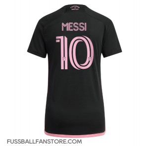 Inter Miami Lionel Messi #10 Replik Auswärtstrikot Damen 2024-25 Kurzarm